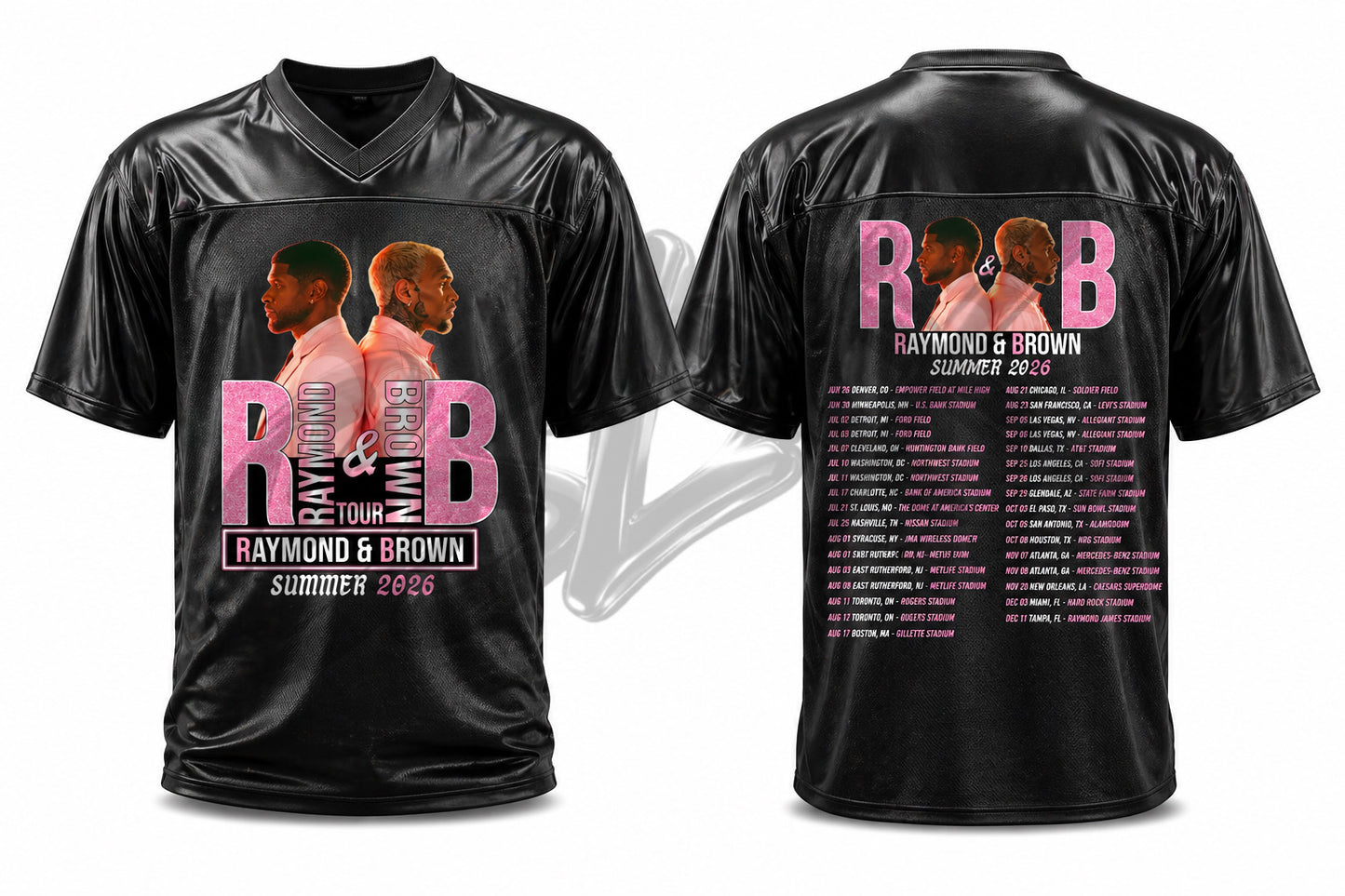 R&B BLK&PINK Tour Jersey