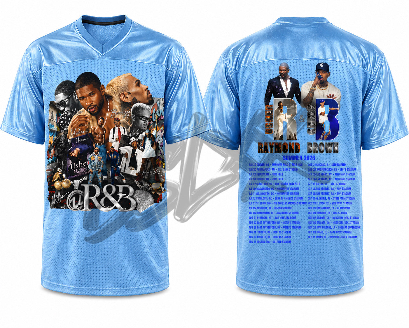 R&B PLATINUM Tour Jersey