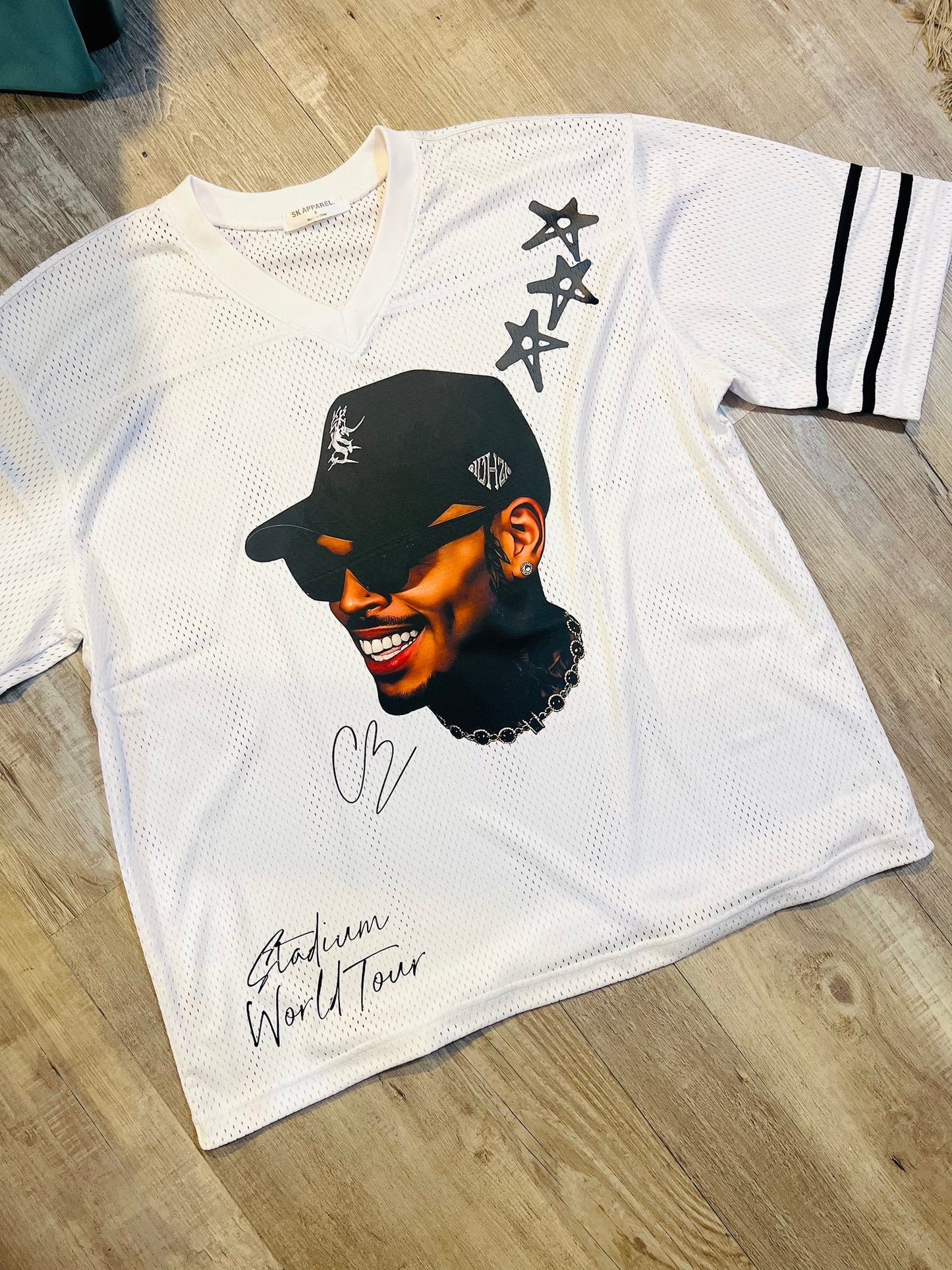 BLK/WHT BREEZY JERSEY