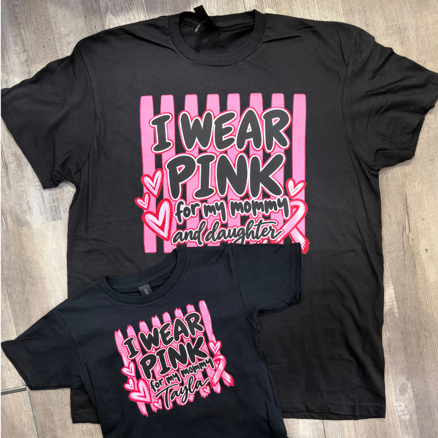 Breast Cancer Barcode Tee