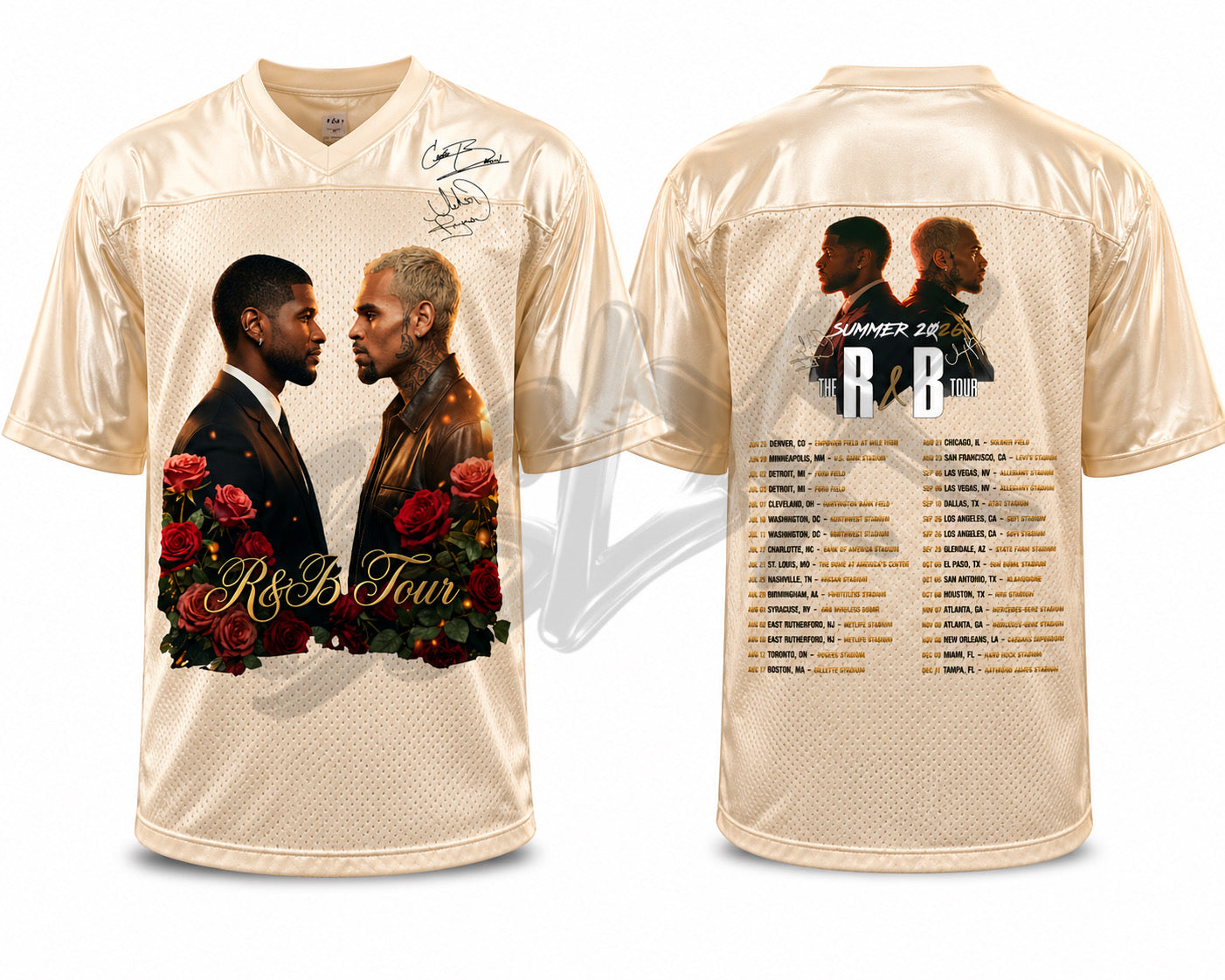 R&B GOLD Tour Jersey