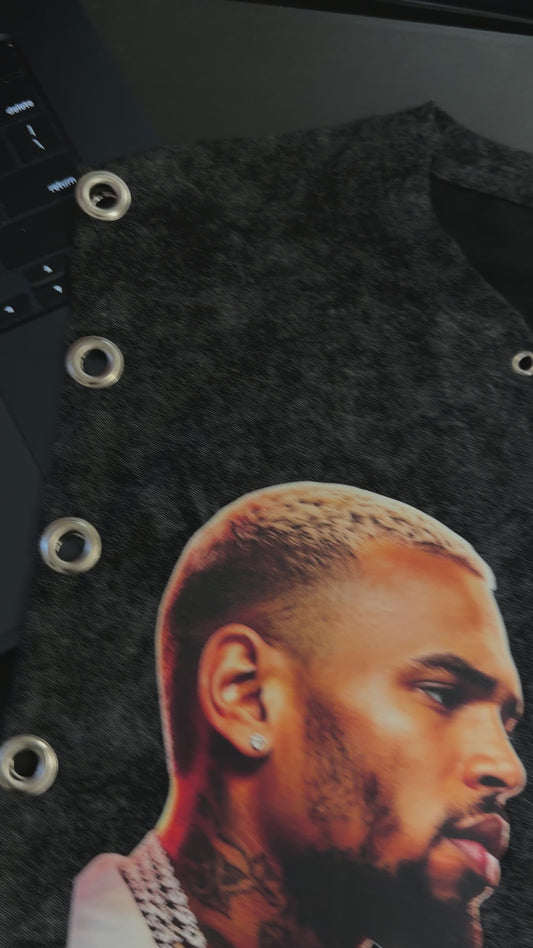R&B Face-Off Grommet Tee 🎤🔥